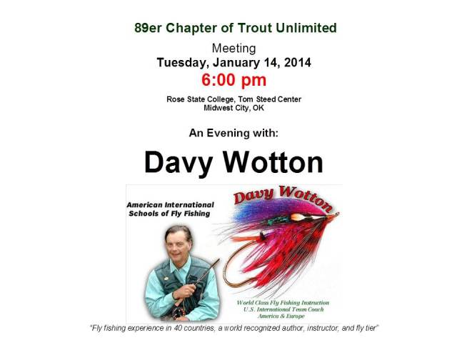 Davy Wotton speaking at 89er's TU Chapter- January 14th, 2014